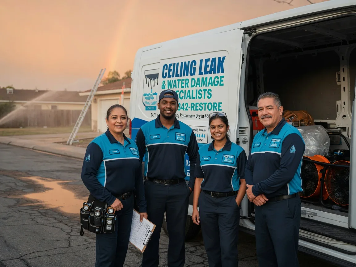 Ceiling Leak Cleanup company in La Crosse, IN